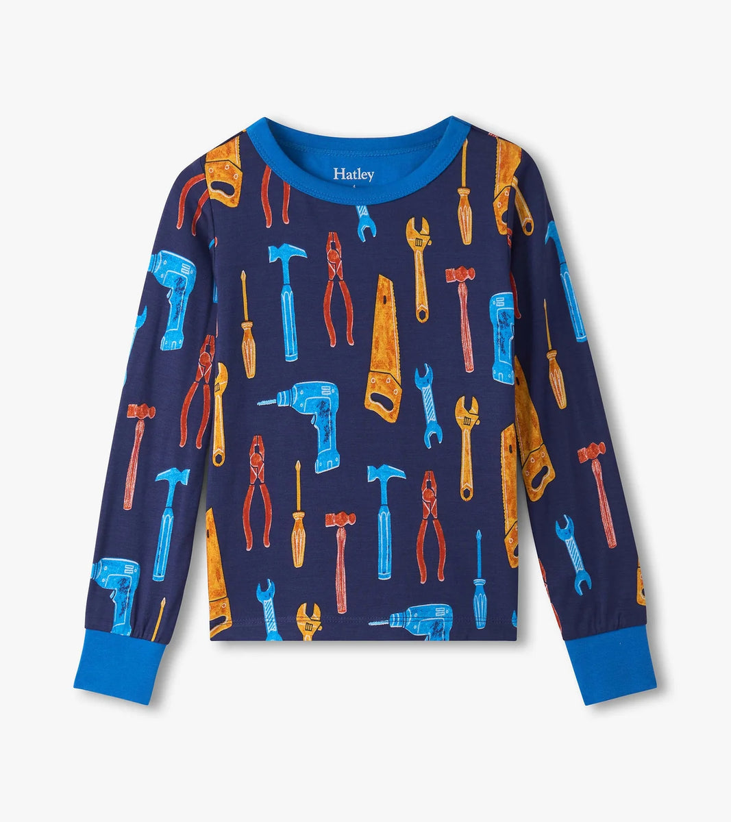 Hatley Fall 2025 Lots Of Tools Bamboo Pajama Set – Paddington Station